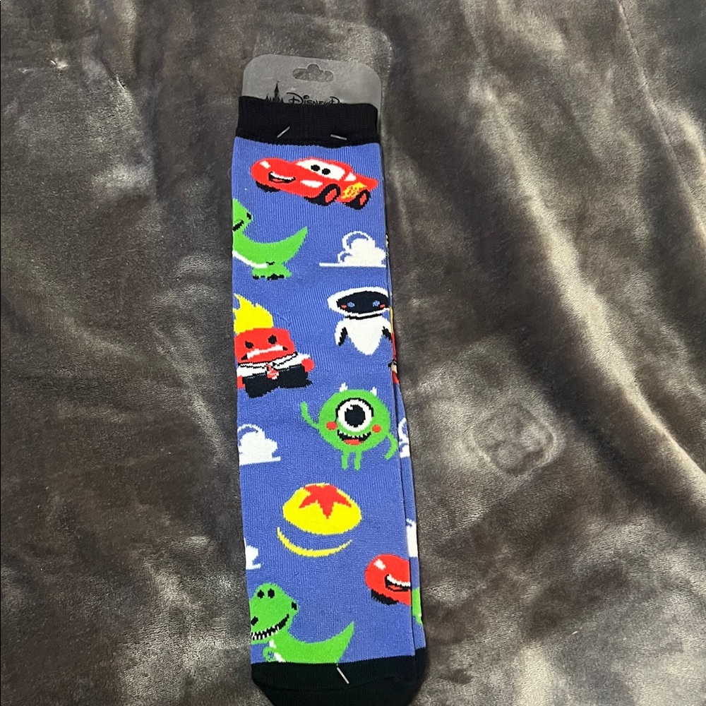 Disney Blue Character Casual Socks